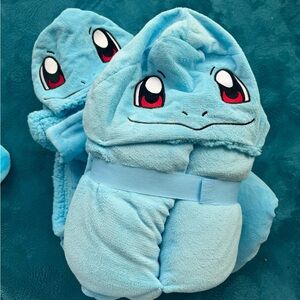 Brand New Pokémon Squirtle Blankets 120x150 cm – Set of 2!